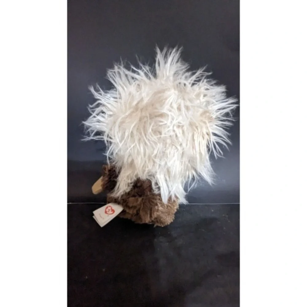 Ty Frizzys Zinger Brown Tan Monster Plush Stuffed‎ Animal 6 inch 2014 37130